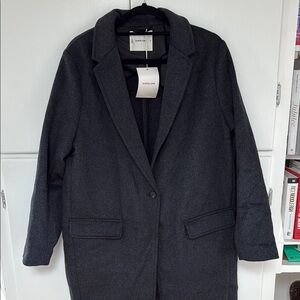 Everlane Topcoat in Wool